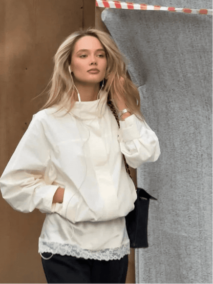SOKYND Elena Hooded Waterproof Bomber Jacket Coats & JacketsSOKYND-340567-WHI-S-26743WhiteS