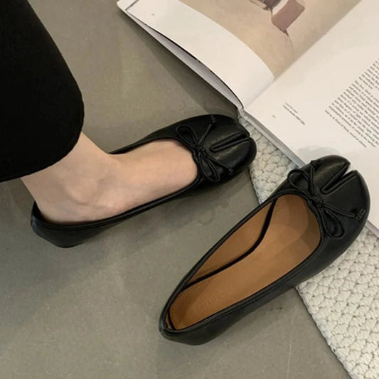 SOKYND Elena Slip - On Ballet Flats ShoesBeige36