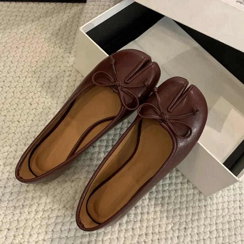 SOKYND Elena Slip - On Ballet Flats ShoesBeige36