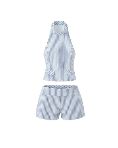 SOKYND Ella Striped Mini Skirt Set Matching SetsSOKYND-777623-S-OS-82519Set (Top+Shorts)S