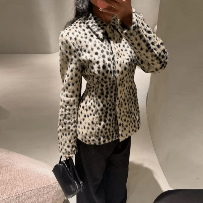 SOKYND Ellen Leopard Printed Faux Fur Jacket CoatSOKYND-320215-SHO-S-78327LeopardS