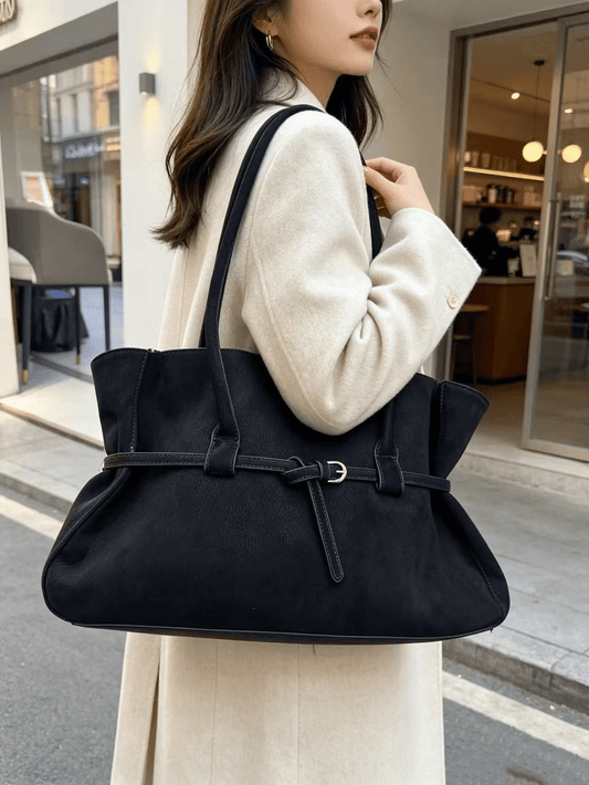 Bolso tote con cinturón Ellie