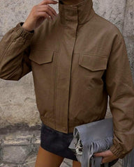 Ellie Brown Zip Jacket