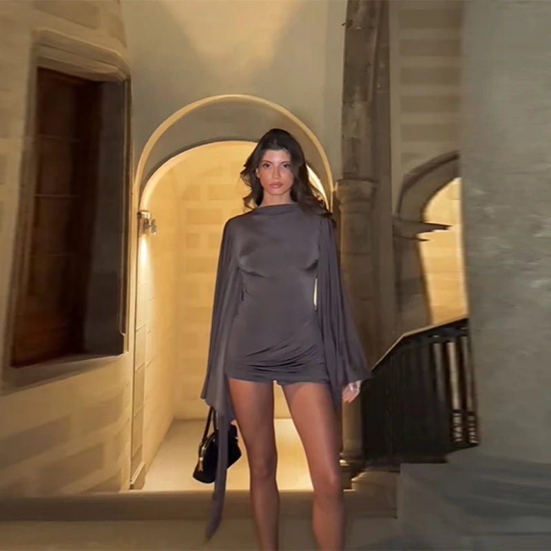 SOKYND Emery Draped Batwing Romper Jumpsuits & RompersSOKYND-889687-S-OS-08471S