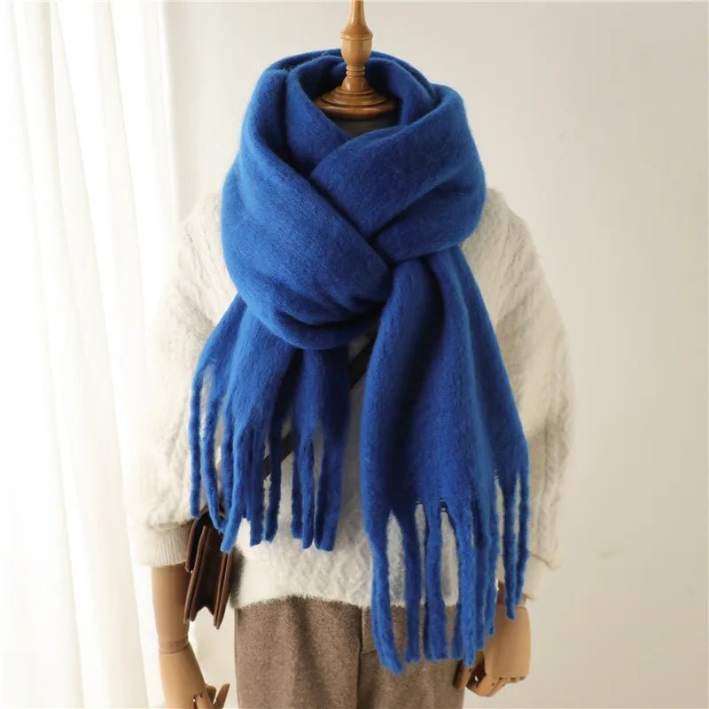 SOKYND Emilia Tasseled Winter Scarf AccessoriesSOKYND-388311-PIN-OS-02775Pink