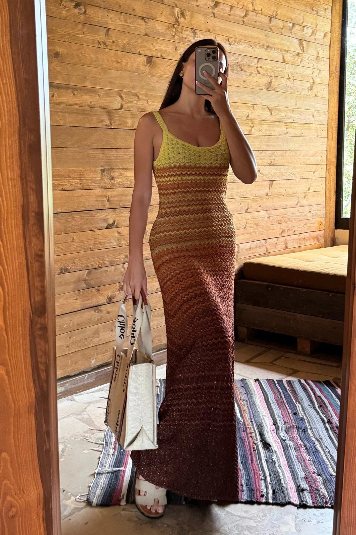 SOKYND Emma Sunset Knit Maxi Dress DressSOKYND-479127-M-OS-17783M