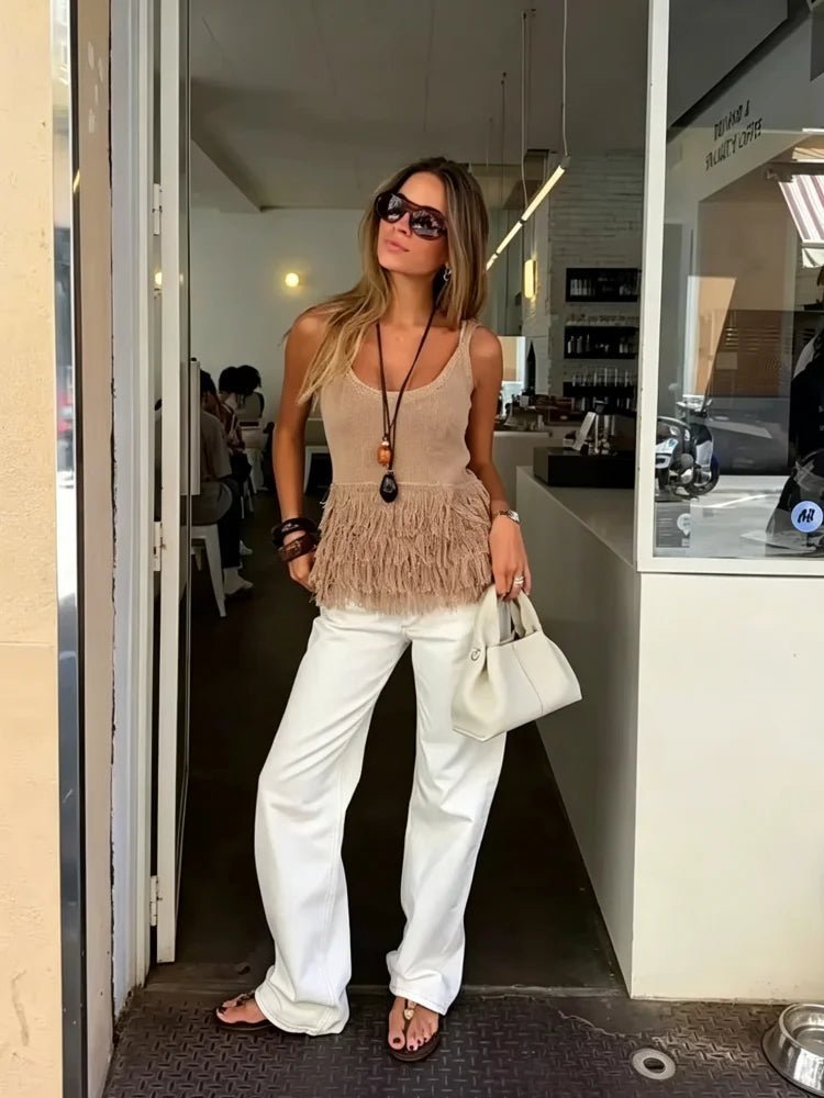 SOKYND Emma Tassel Knit Tank TopSOKYND-853655-M-OS-30871M