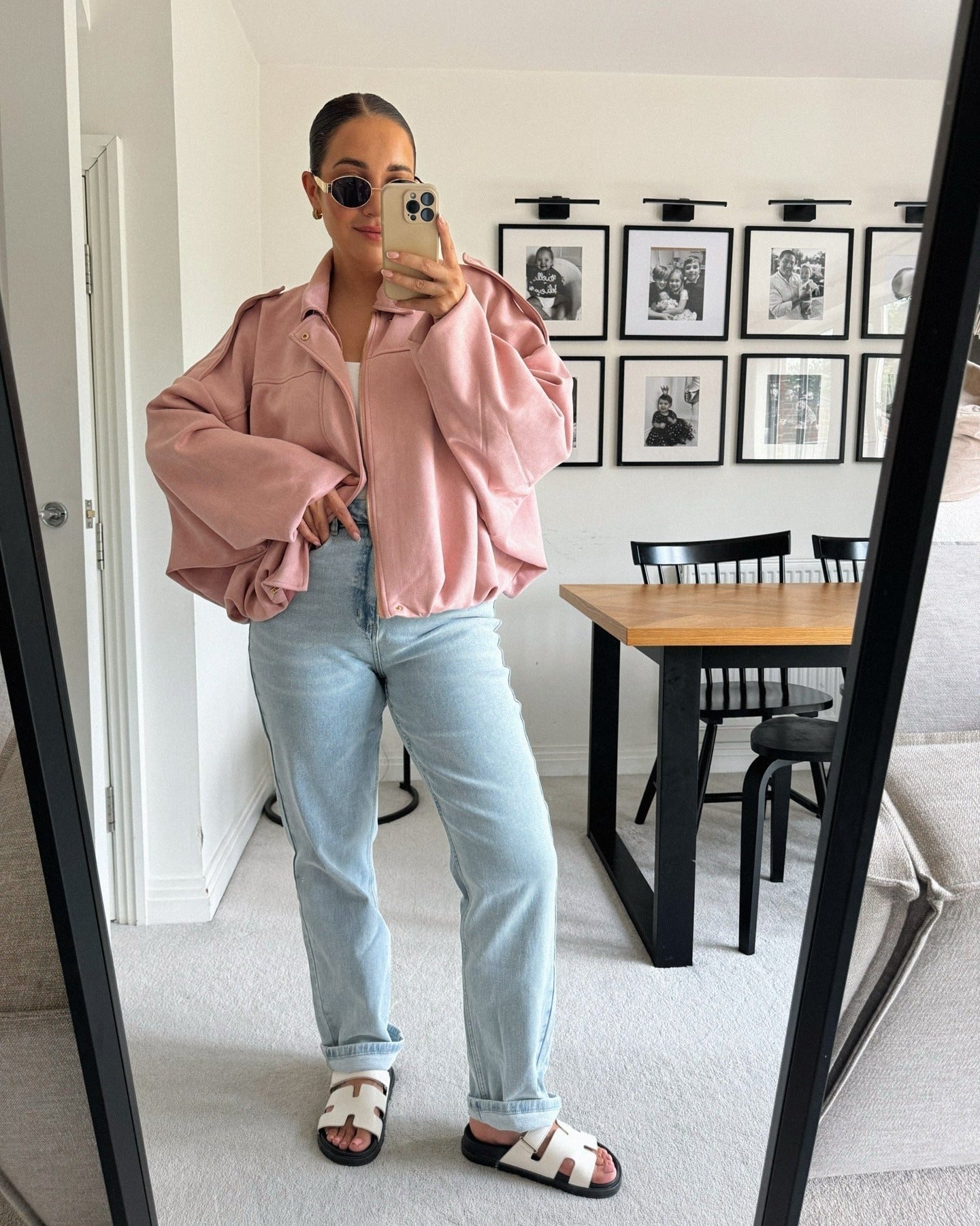 SOKYND Erica Faux Suede Bomber Jacket JacketSOKYND-248727-PIN-S-41687PinkS