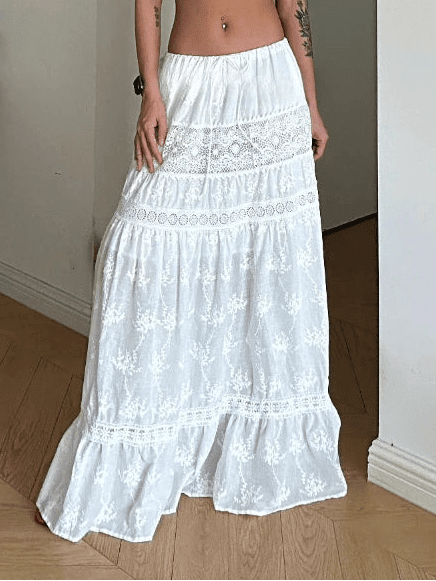 SOKYND Hanna Bohemian Crop Top Maxi Skirt Set Matching SetsSOKYND-968215-SKI-S-56983SkirtS
