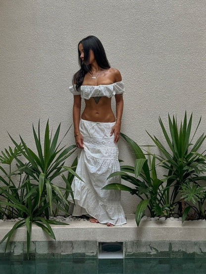 SOKYND Hanna Bohemian Crop Top Maxi Skirt Set Matching SetsSOKYND-968215-STR-S-60375StrapS