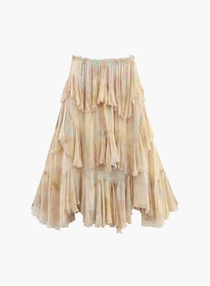 SOKYND Hannah Tiered Boho Maxi Skirt SkirtSOKYND-910295-XS-OS-09239XS