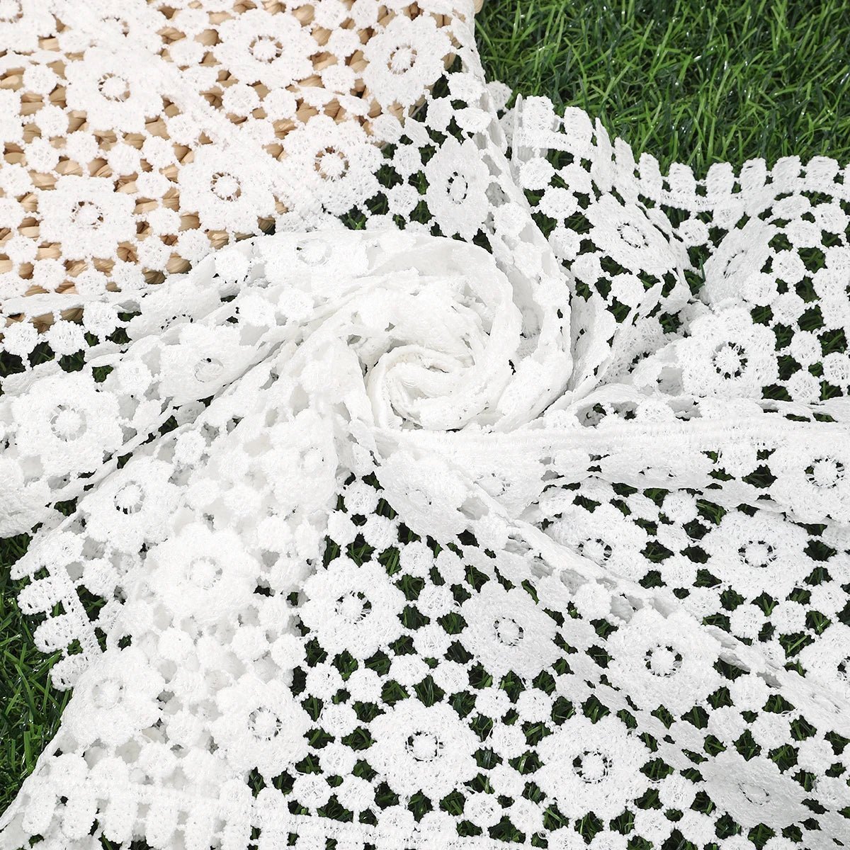 SOKYND Indigo Bohemian Triangle Headscarf AccessoriesSOKYND-224919-WHI-OS-18391White