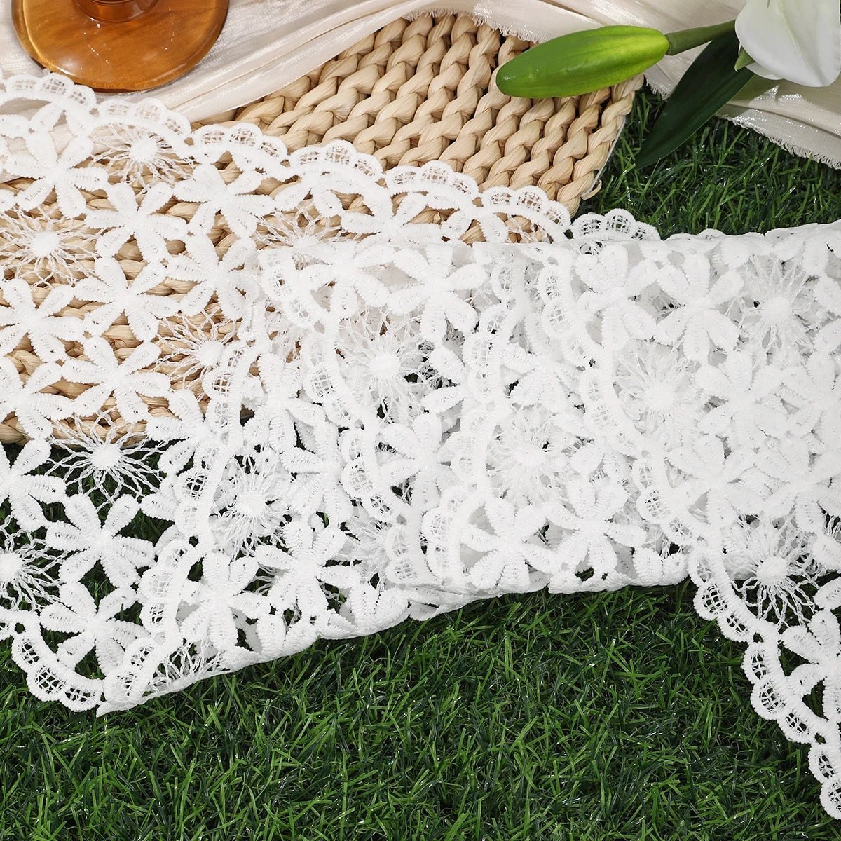 SOKYND Indigo Bohemian Triangle Headscarf AccessoriesSOKYND-224919-WHI-OS-18391White