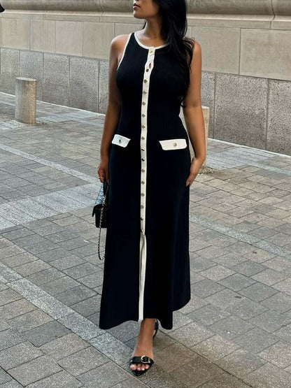 SOKYND Janna Maxi Dress DressBlackS