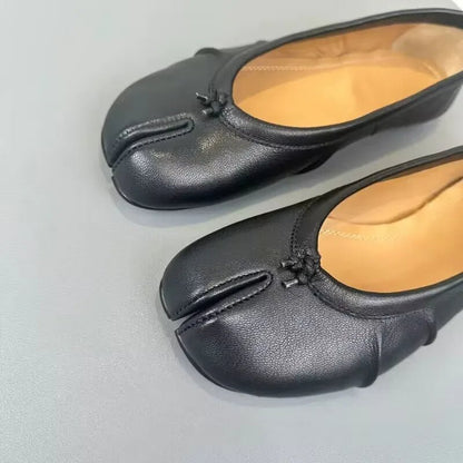 SOKYND Kaira Split-Toe Leather Mules ShoesSOKYND-414103-BLA-35-42199Black35
