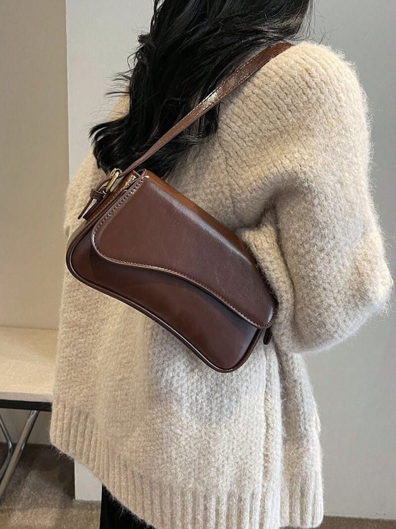 SOKYND Lara Shoulder Saddle Bag BagSOKYND-909399-SIL-R-48311SilverRegular