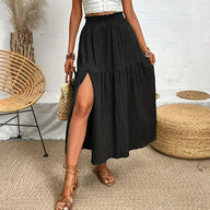 Lavinia Boho-Midi-Rüschenrock