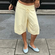 Lisa Knit Wide-Leg Culottes