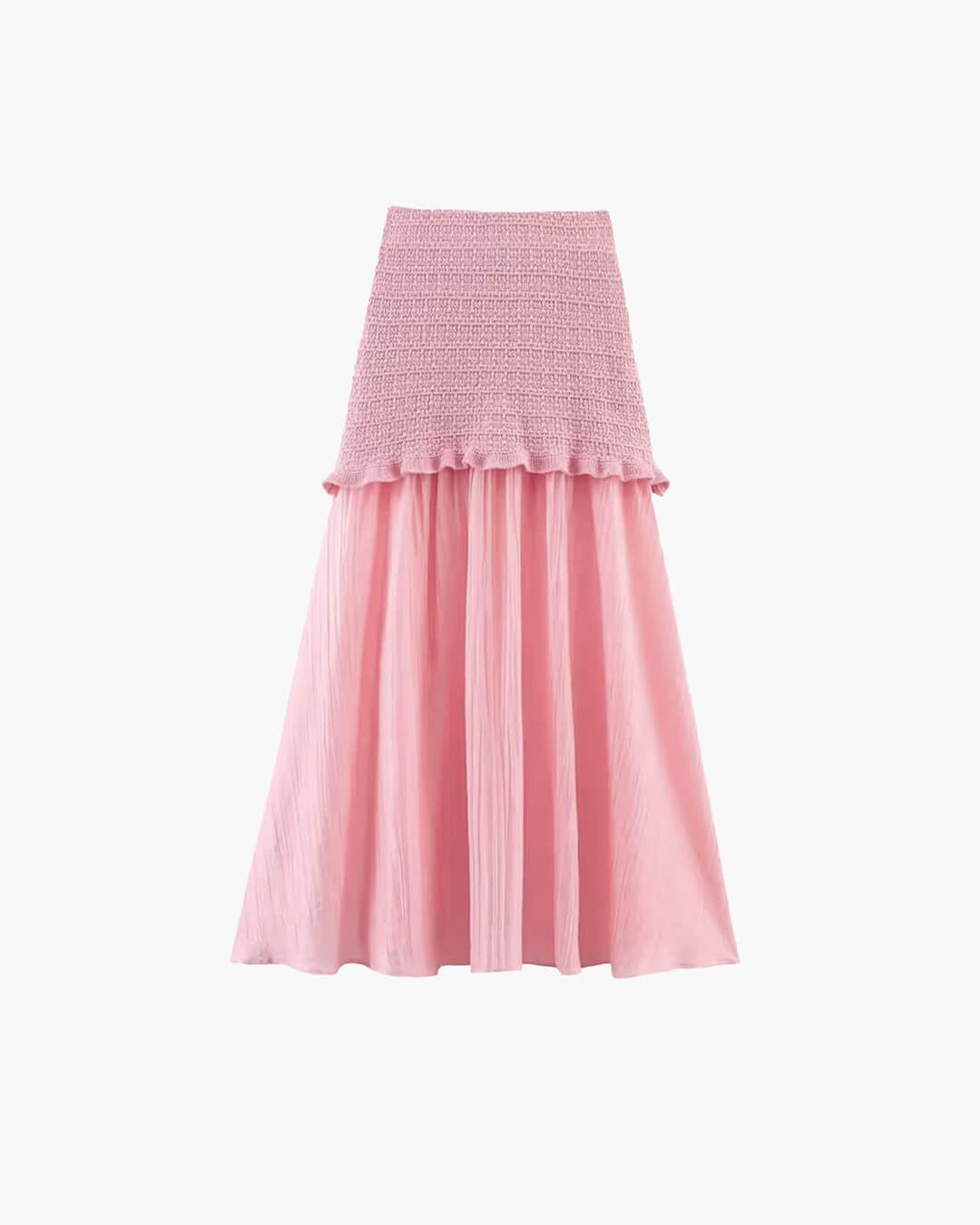 SOKYND Luella Knitted Tank Pleated Skirt Set Matching SetsSOKYND-910231-PIN-S-40951Pink SkirtS