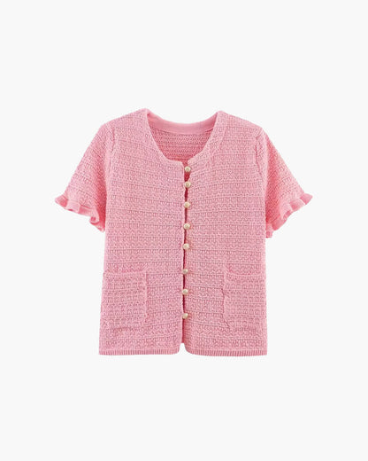 SOKYND Luella Knitted Tank Pleated Skirt Set Matching SetsSOKYND-910231-PIN-S-42647Pink TopS