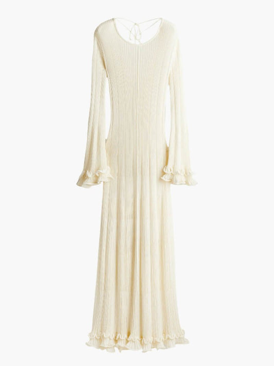 SOKYND Marei Maxi Dress DressWhiteS