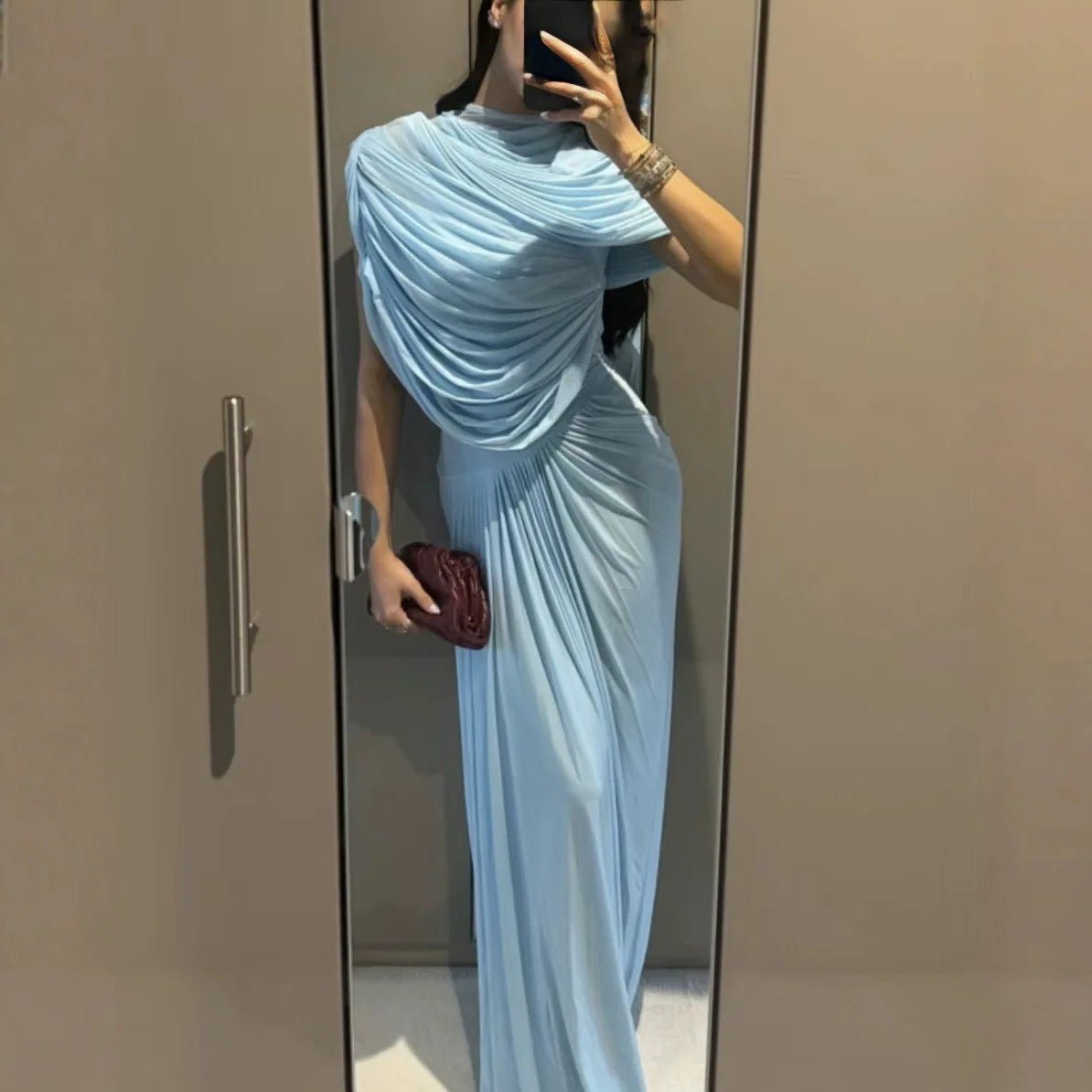 SOKYND Margot Elegant Mesh Bodycon Maxi Dress DressSOKYND-821847-M-OS-81367M