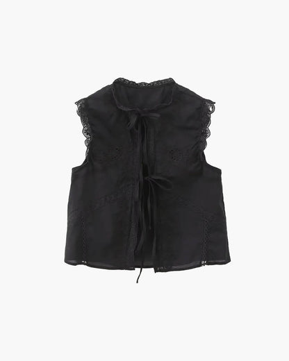 SOKYND Marilyn Embroidered Lace Trim Blouse Topsfe1774219786670318571BlackXS