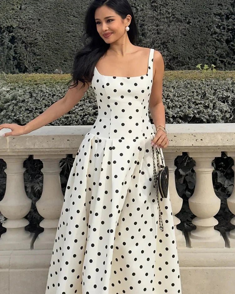 SOKYND Martha Polka Dot Midi Dress DressSOKYND-234327-S-OS-40535S