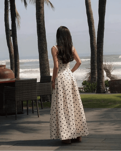SOKYND Martha Polka Dot Midi Dress DressSOKYND-234327-XS-OS-07767XS