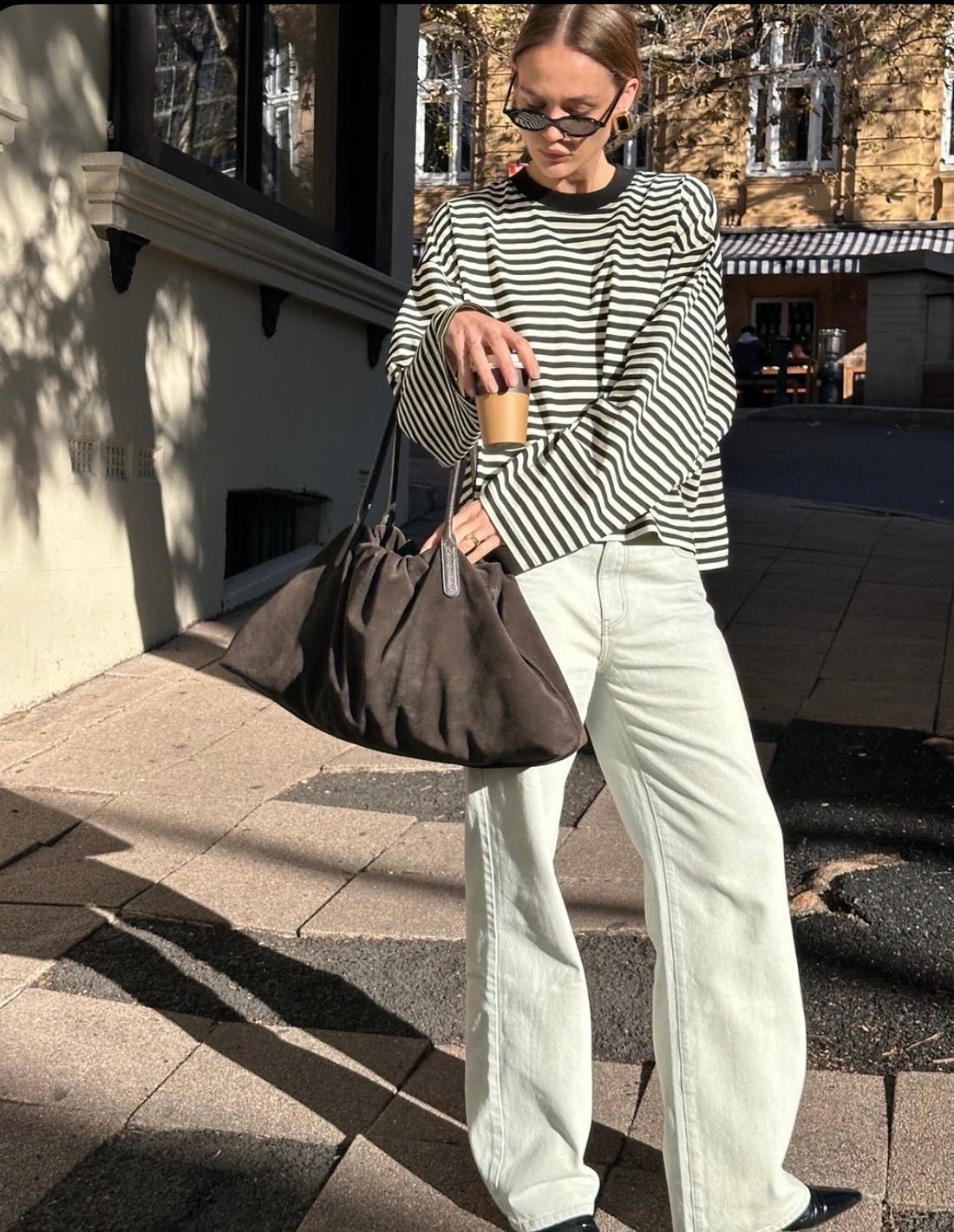SOKYND Melissa Striped Oversized Knit Sweater SweaterSOKYND-358871-BLA-XS-53623BlackXS