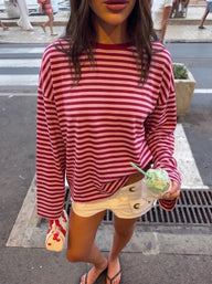 Maglione Oversize a Righe Melissa