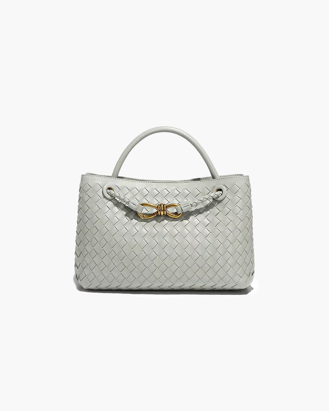 SOKYND Mila Woven Bag Small BagLight GreyRegular