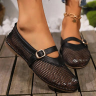 Octavia Ballettflats mit Meshriemen