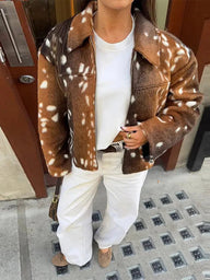 Chaqueta Rachel Bambi de Pelo Sintético