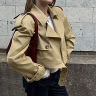 Casaco trench curto Sarah