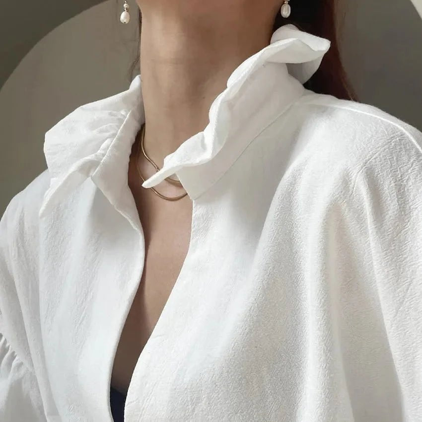 SOKYND Yelena V-Neck Puff Sleeve Blouse TopsSOKYND-719063-DEF-S-32919S