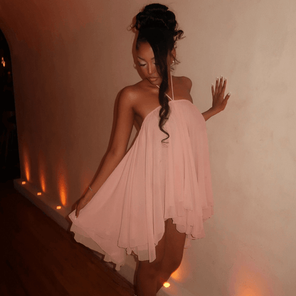 SOKYND Zelia Backless Halter Mini Dress DressSOKYND-220439-BLA-XS-68695BlackXS