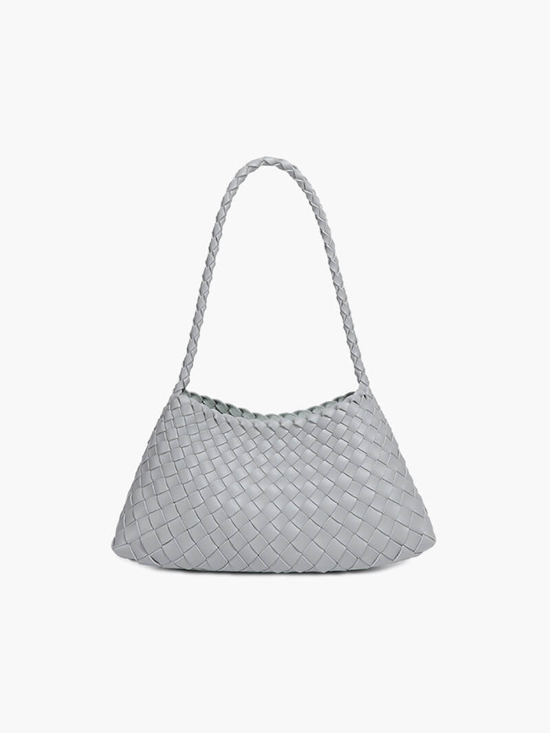 Sarah Vegane Leder Geflochtene Tasche Klein